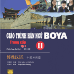 Giáo trình Hán ngữ Boya Trung cấp 2 Tập 1 [PDF, MP3] Bản màu đẹp
